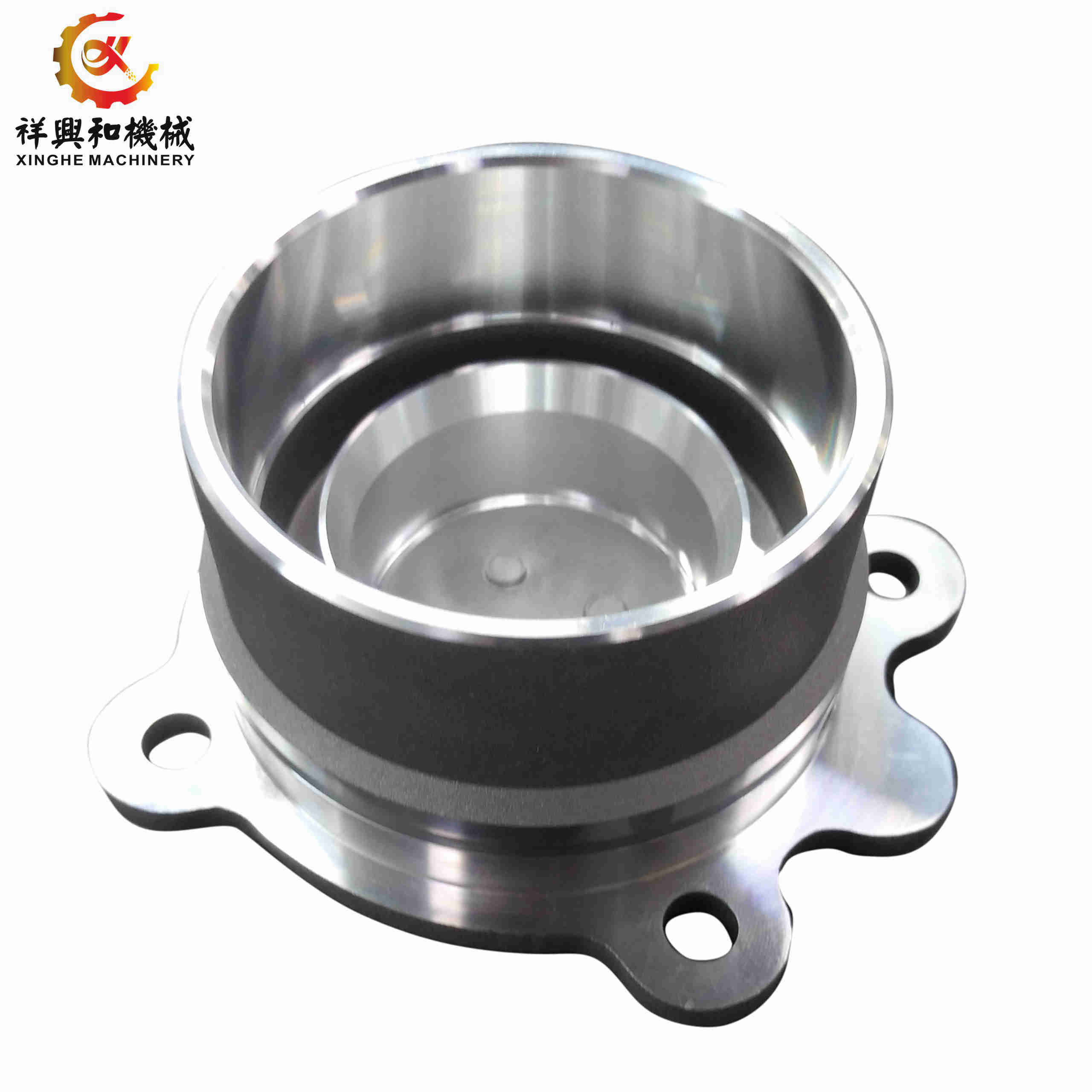 ADC12 A380 aluminum high pressure die casting products with cnc machining