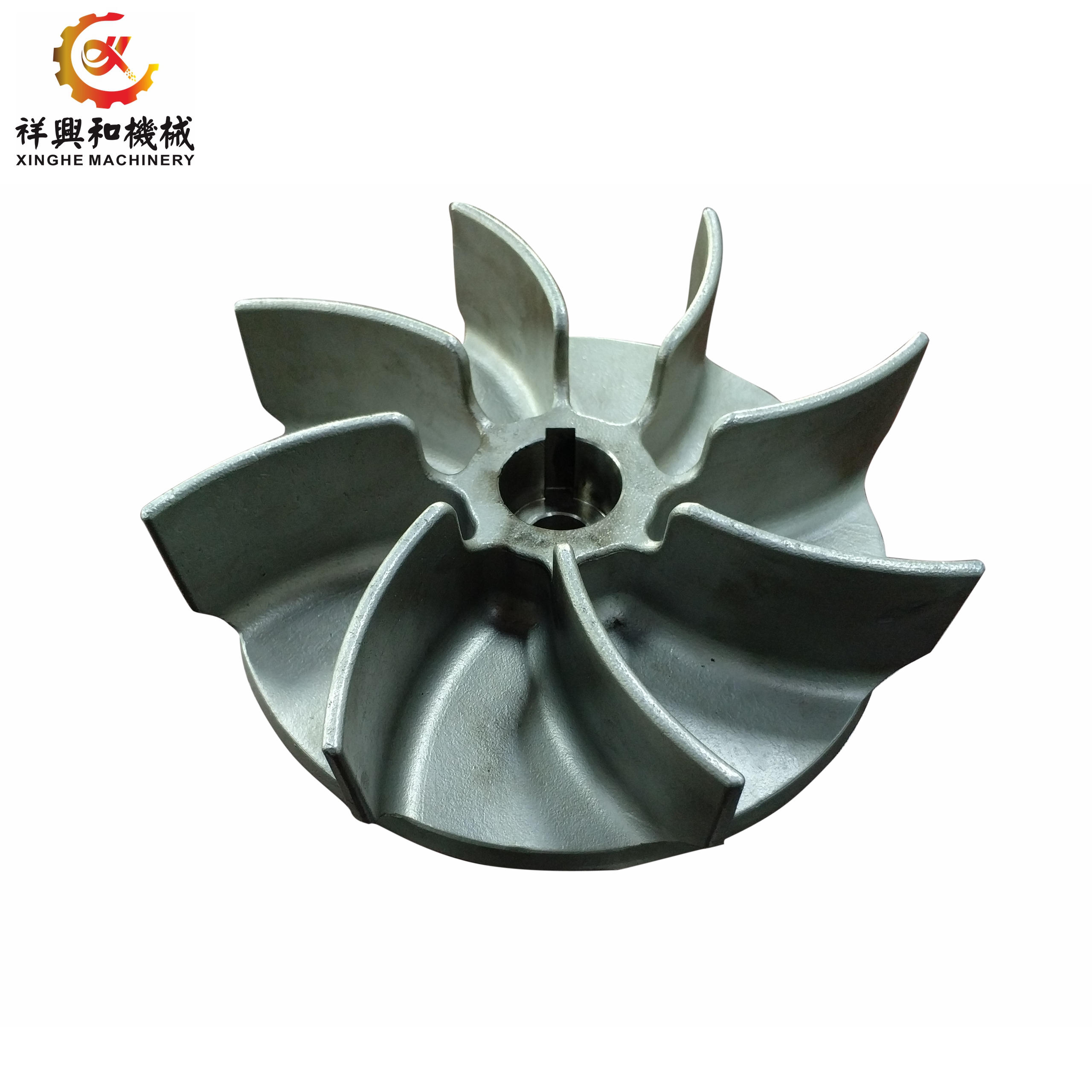 ISO stainless steel investment casting turbine impeller