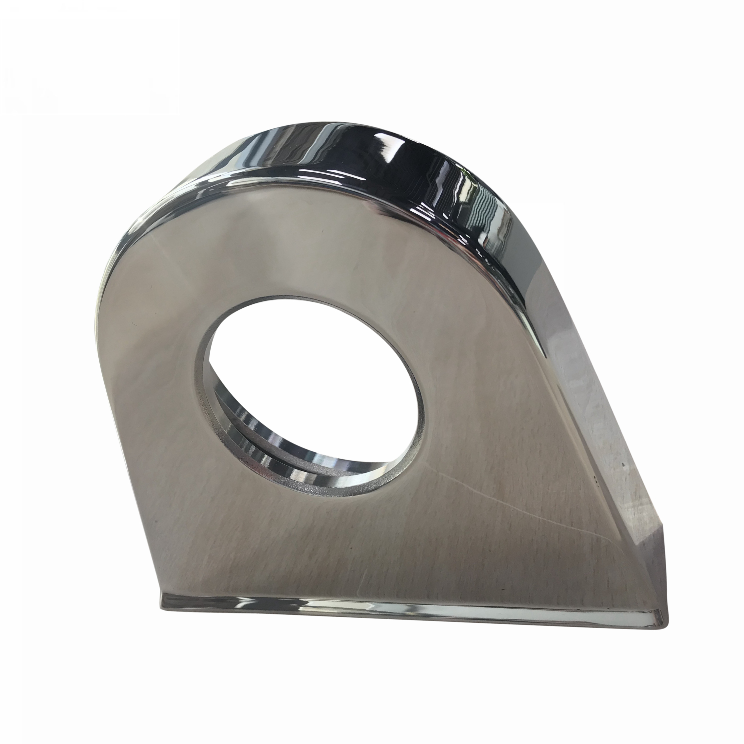 Custom 2205 duplex stainless steel lost wax casting with chrome plating cover