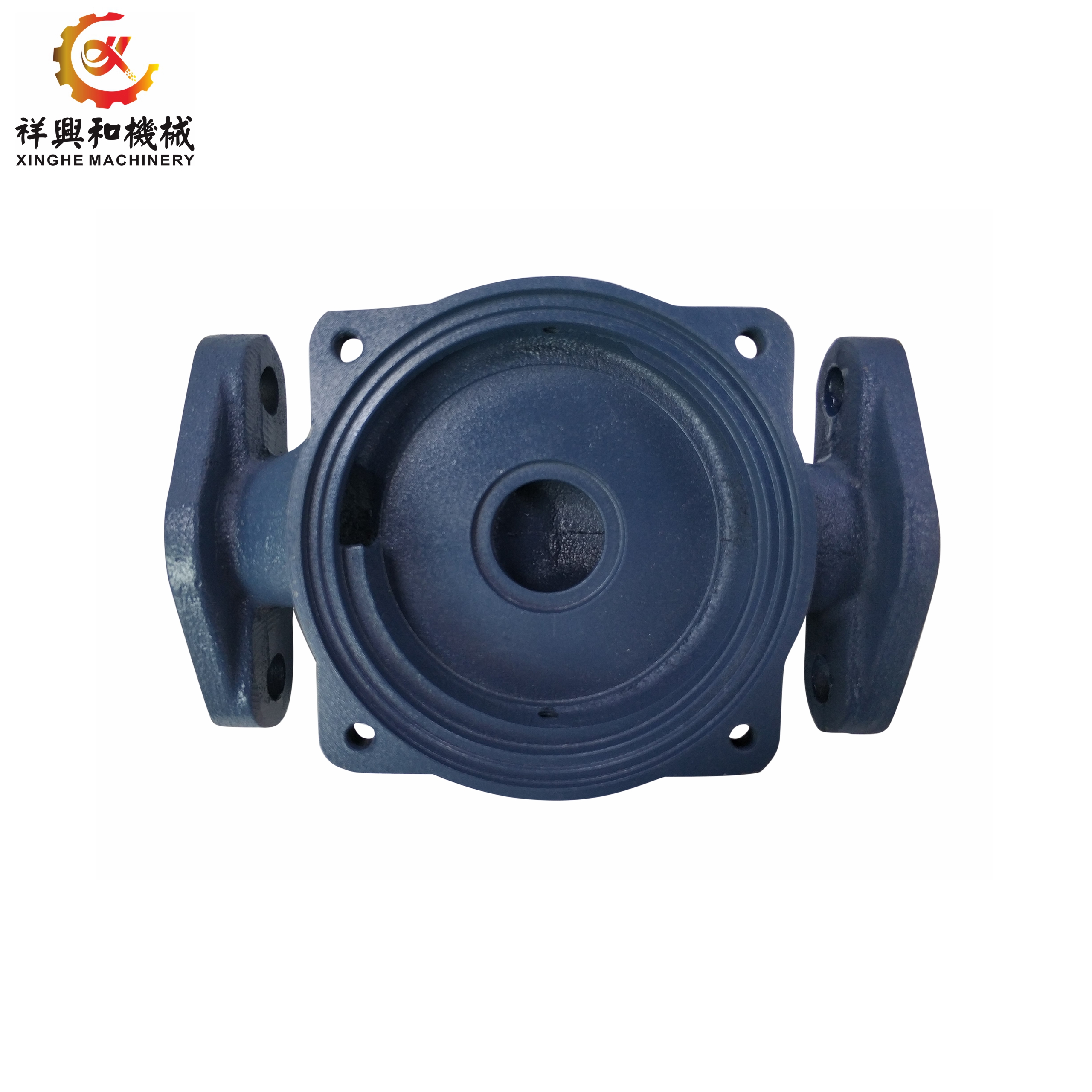GGG20 grey iron precoated shell casting pump and flange