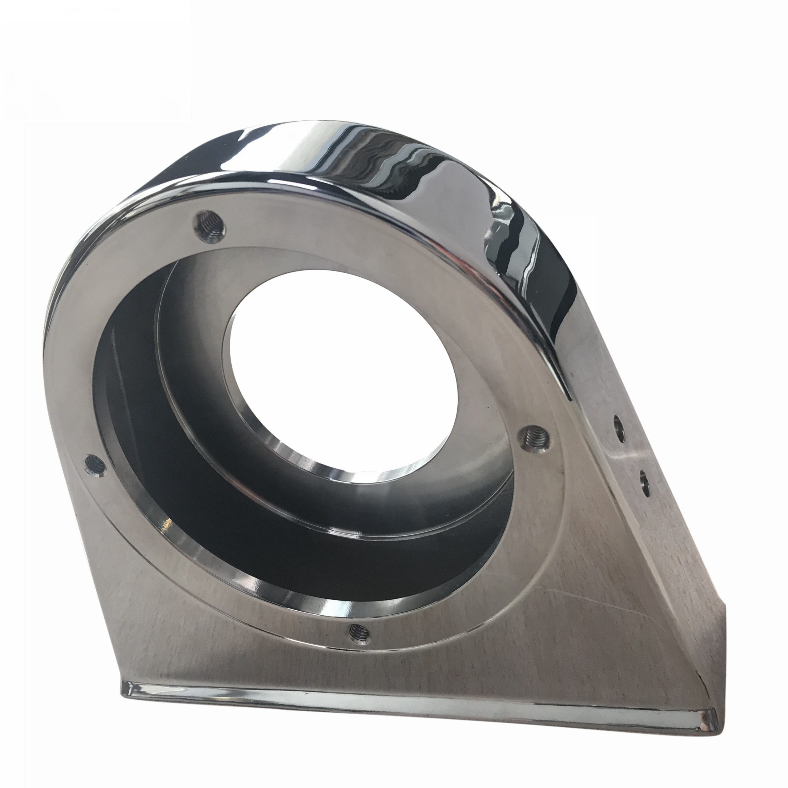 Custom 2205 duplex stainless steel lost wax casting with chrome plating cover