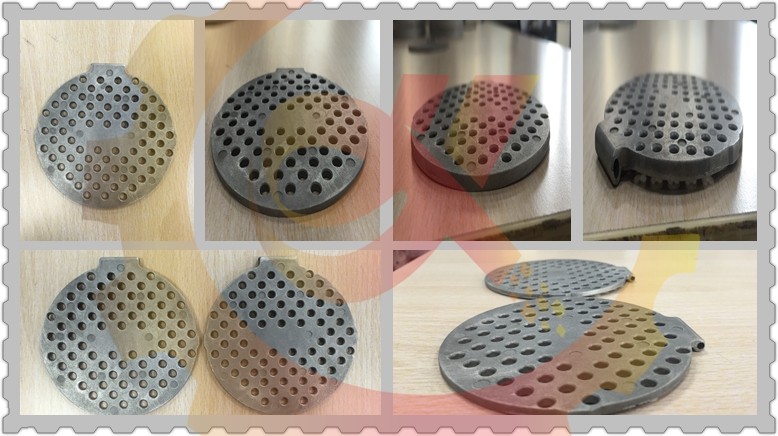 custom casting iron stainless steel grill with cnc machining